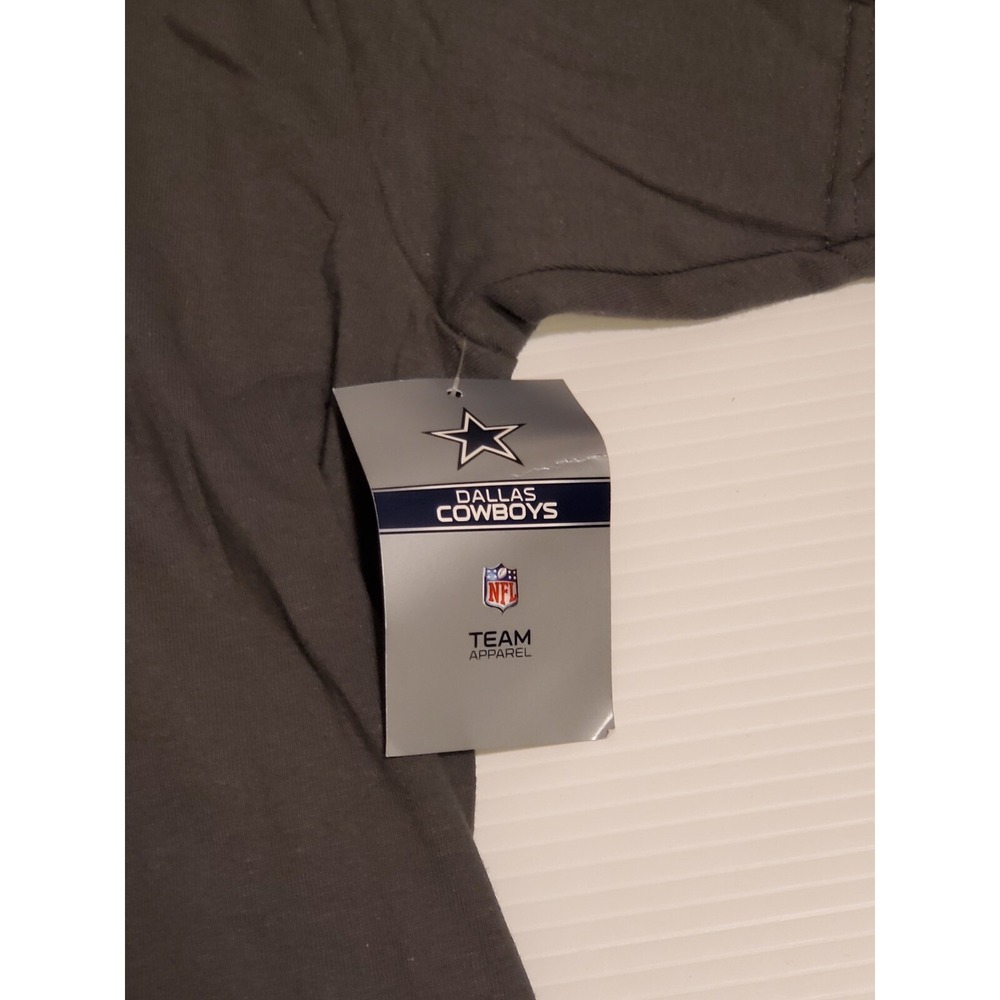 NFL Alstyle Dallas Cowboys Mens Sz XL Grey Graphic Tee Blue Cowboys Star Logo - Picture 3 of 7